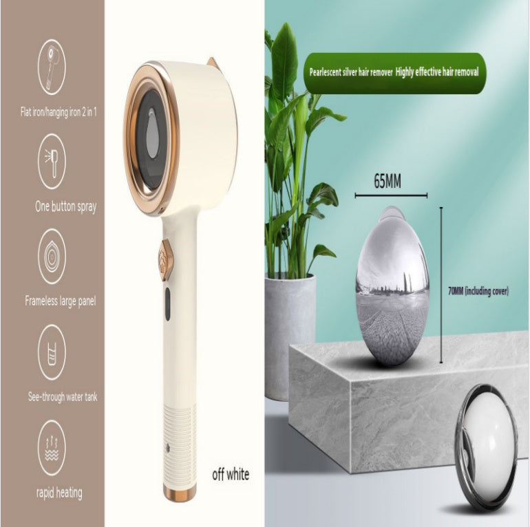 Mini Garment Steamer – Défroisseur Portable à Main (Rapide & Anti-Froissage)